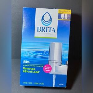 Brita Tap Water Faucet‎ Filtration System - Chrome: Filters Chlorine & Lead